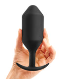 b-Vibe Weighted Snug Plug 6 - 600 g Black