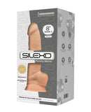 SilexD Model ZD04 8" Silexpan Dildo - Flesh