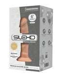 SilexD Model XM02 8" Silexpan Dildo - Flesh