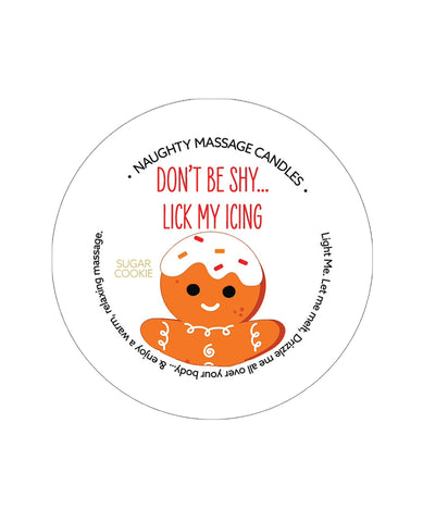 Kama Sutra Mini Massage Holiday Candle - 1.7 oz Lick My Icing