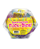 Flick A Dick  Fishbowl - Display of 24