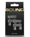 Bound V1 Nipple Clamps - Gunmetal