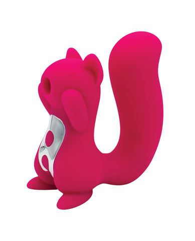 Natalie's Toy Box Screaming Squirrel Pulsing and Vibrating - Red