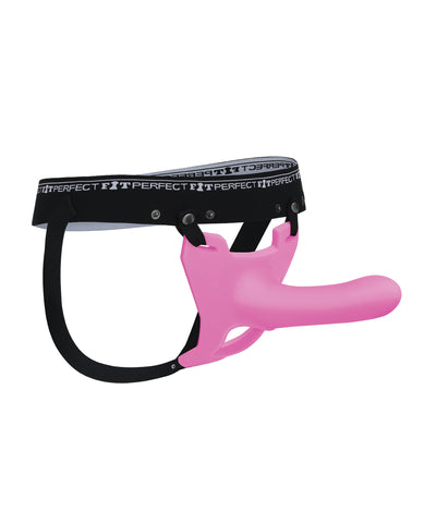 Perfect Fit Zoro 5.5" Strap On w/Case - Pink