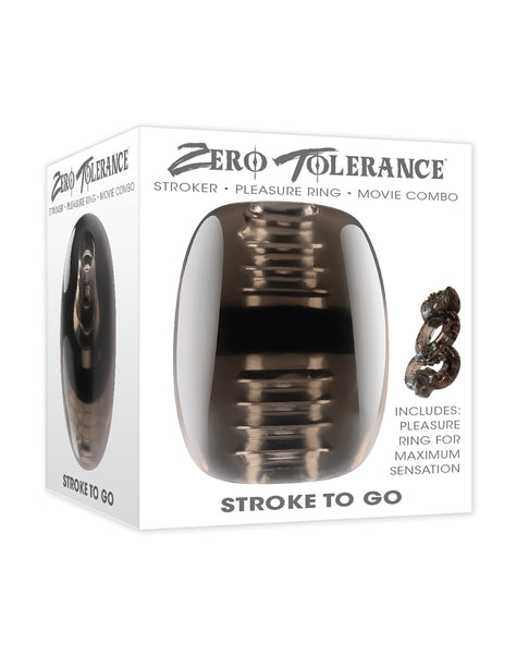 Zero Tolerance Stroke To Go - Black
