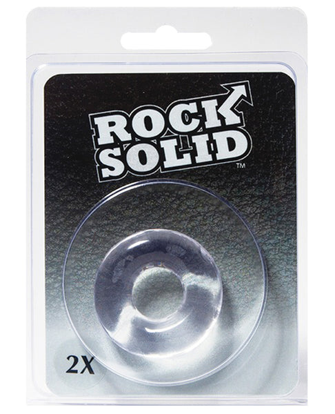 Rock Solid 2" Clear Donut Ring