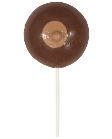 Large Boob on a Stick - Milk Chocolate