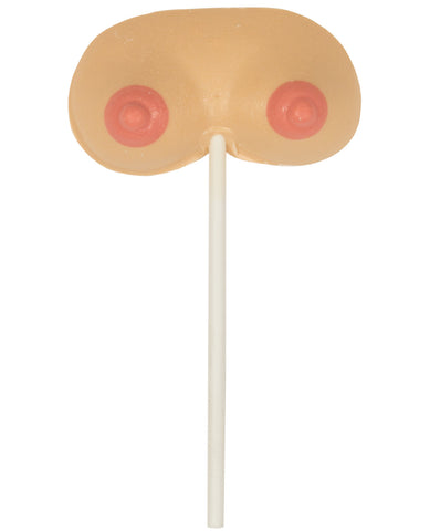 Small Rack-Boobs on a Stick - White Chocolate