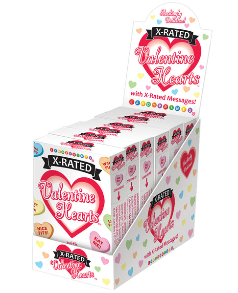 X-Rated Valentine Candy - 1.6 oz Boxes Display of 6