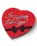 I Fucking Love You Heart Box of Chocolates - 1.76 oz