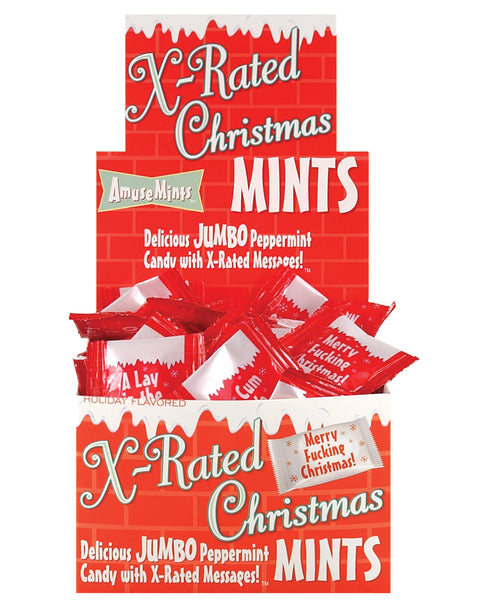 Amusemints X-Rated Christmas Mints - Display of 100