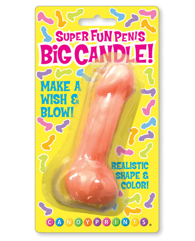 Super Fun Big Penis Candle - Flesh