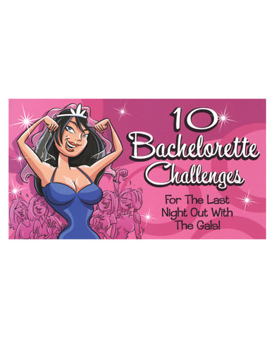 10 Bachelorette Challenge Vouchers, Bachelorette & Party Supplies,- www.gspotzone.com