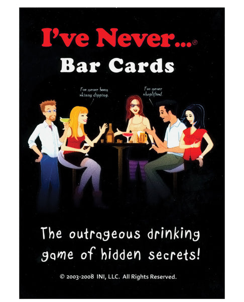 I've Never Bar Cards