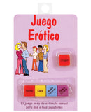 Juego Erotico - Dice Game in Spanish
