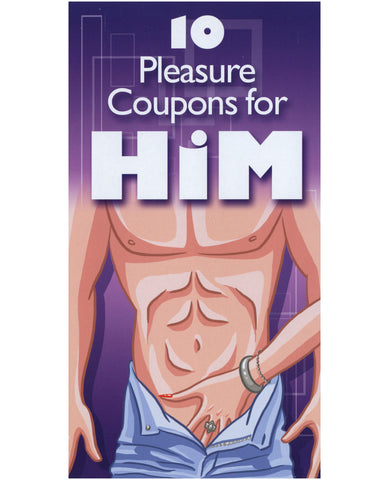 10 Pleasure Coupons for Him, Setting The Mood,- www.gspotzone.com