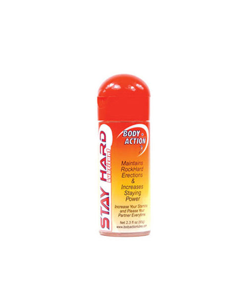 Body Action Stayhard Lubricant - 2 oz