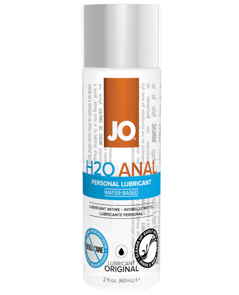 System JO Anal H2O Lubricant - 2.5 oz