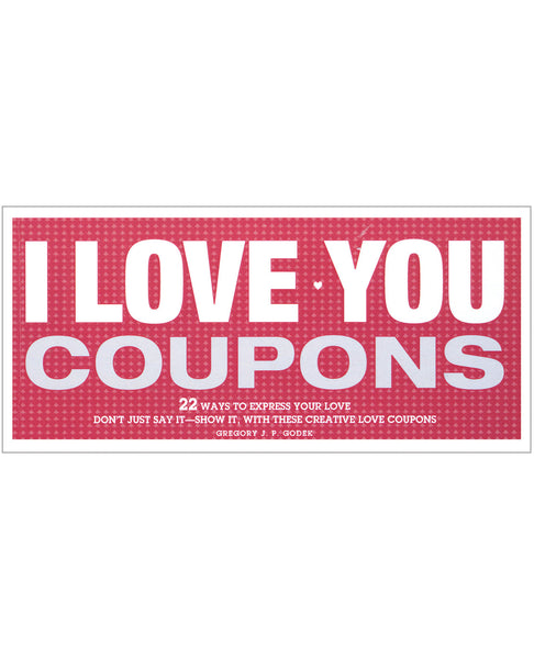 I Love You Coupons Book