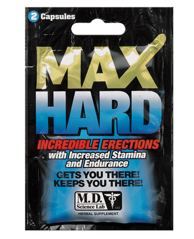 Max Hard Pill - 2 Capsule Blister