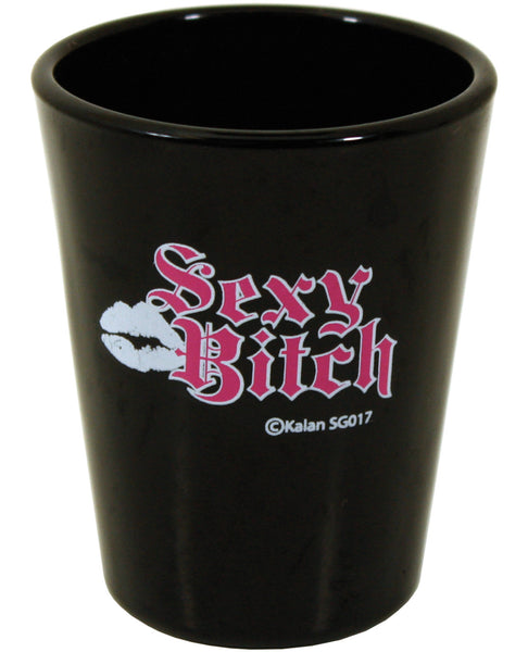 Sexy Bitch Black Shot Glass