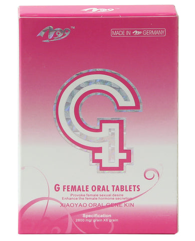 G Female Herbal Enhancement Tablets - Box of 6