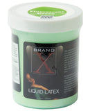 Brand X Liquid Latex - 8 oz Fluorescent Green