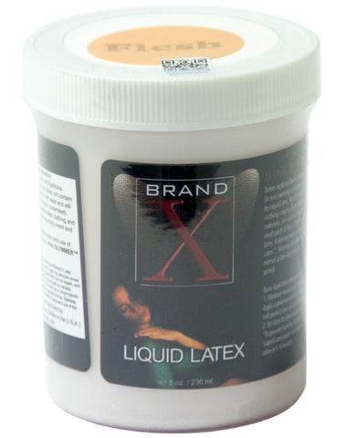 Brand X Liquid Latex - 8 oz Flesh
