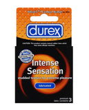 Durex Intense Sensation Condom - Box of 3