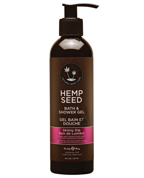 Earthly Body Hemp Seed Bath/Shower Gel - 8 oz Skinny Dip