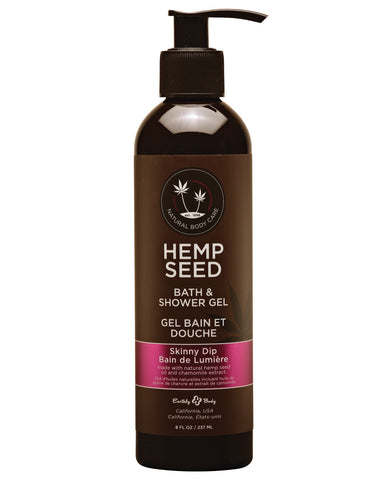 Earthly Body Hemp Seed Bath/Shower Gel - 8 oz Skinny Dip