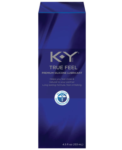 K-Y True Feel Silicone Lubricant - 4.5 oz