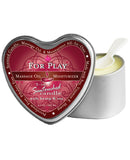 Earthly Body 3 In 1 Candle - 4.7 oz Heart Tin For Play