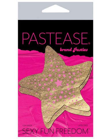 Pastease Gold Liquid Glitter Starfish O/S