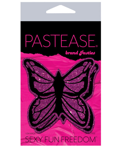 Pastease Purple Glitter Butterfly O/S