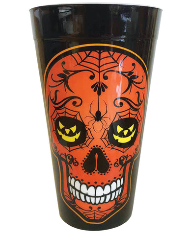 Day of the Dead Skull Drinking Cup