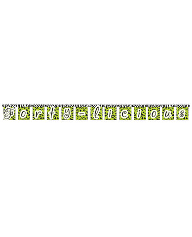 Forty-licious Jointed Banner - Large