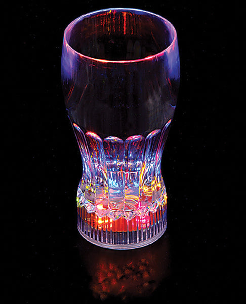 5.75" Flashing Glass - 10 oz, Bachelorette & Party Supplies,- www.gspotzone.com