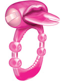 X-treme Vibe Forked Tongue Pleasure Ring - Magenta