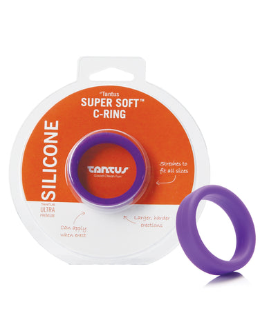 Tantus 1.5" Supersoft C Ring - Purple