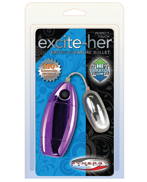 Perfect Touch Excite-Her Silver Bullet Waterproof - Luster Lavender