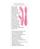 Adam & Eve Eve's Rechargeable Slimline Rabbit - Pink