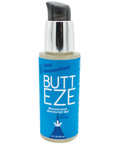 Butt Eze Anal Desensitizing Lubricant w/Hemp Seed Oil - 2 oz