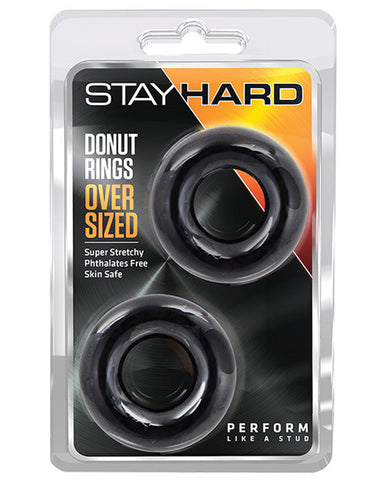 Blush Stay Hard Donut Rings - Oversized Pack of 2 - www.gspotzone.com