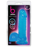 B yours Sweet n Hard 2 w/ Suction Cup - Blue, Dongs & Dildos,- www.gspotzone.com