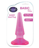Blush Basic Anal Plug - Pink