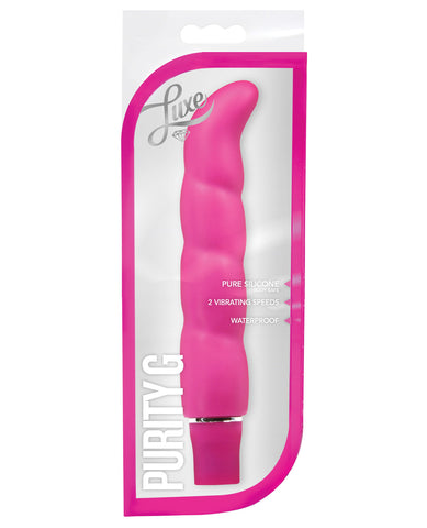 Blush Purity G Silicone Vibrator - Pink
