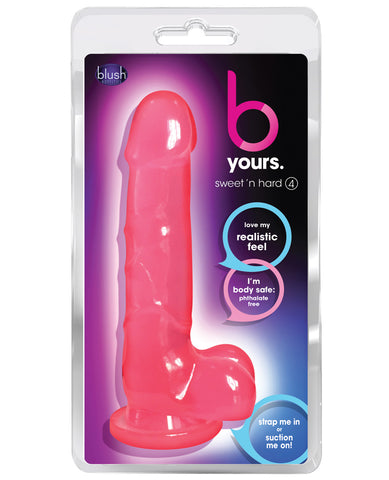 B Yours Sweet n Hard 4 - Pink, Dongs & Dildos,- www.gspotzone.com