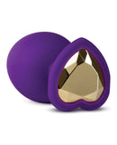Blush Temptasia Bling Plug w/Gem Small - Purple