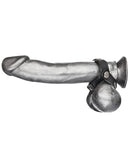 C&B V-Style Cock Ring w/Ball Divider